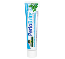 Отбеливающая зубная паста PerioBrite без фтора со вкусом зимней мяты, PerioBrite Brightening Toothpaste, Nature's Answer, 113,4 г