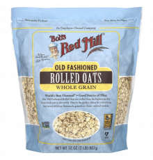 Овсяные хлопья, Rolled Oats, Bob's Red Mill, 907 г