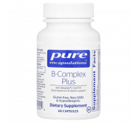 B-Complex Plus, Pure Encapsulations, 60 капсул