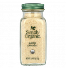 Чеснок в порошке, Garlic Powder, Simply Organic, 103 г