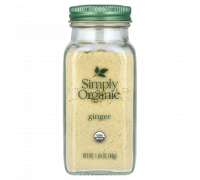 Молотый имбирь, Ground Ginger, Simply Organic, 46 г