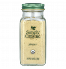 Молотый имбирь, Ground Ginger, Simply Organic, 46 г