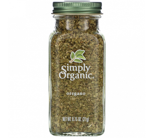 Сушёный орегано, Oregano, Simply Organic, 21 г