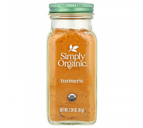 Молотая куркума, Turmeric, Simply Organic, 67 г