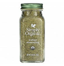 Итальянская приправа, Italian Seasoning, Simply Organic, 27 г