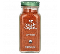Молотый кайенский перец, Cayenne, Simply Organic, 71 г