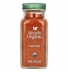 Молотый кайенский перец, Cayenne, Simply Organic, 71 г