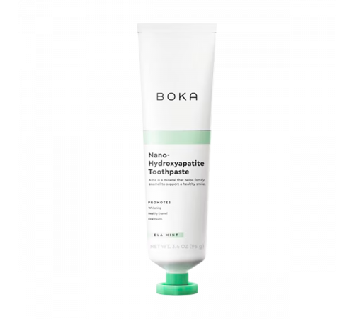 Зубная паста с нано-гидроксиапатитом, n-Ha Toothpaste, Boka, 114 г