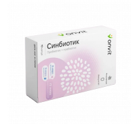 Синбиотик (пробиотик + пребиотик), ONVIT, 10 капсул