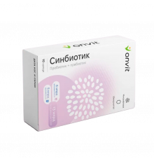 Синбиотик (пробиотик + пребиотик), ONVIT, 10 капсул
