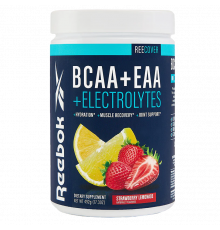 BCAA+EAA+Electrolytes, ReeCover, Reebok, 492 г, Strawberry Lemonade