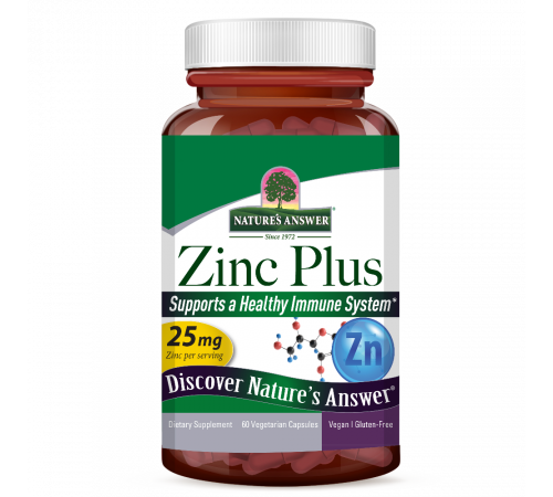 Комплект для поддержки иммунитета: Zinc Plus + Vitamin D + Vitamin C с флавоноидами, Nature's Answer + Thorne