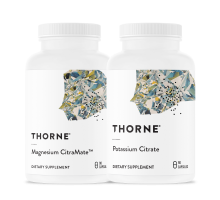 Комплект Калий + Магний: Magnesium CitraMate + Potassium Citrate, Thorne