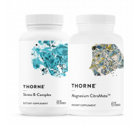 Комплект для борьбы со стрессом: Magnesium CitraMate + Stress B-Complex, Thorne