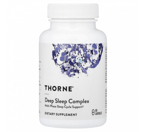 Комплекс для глубокого сна, Deep Sleep Complex, Thorne, 60 капсул