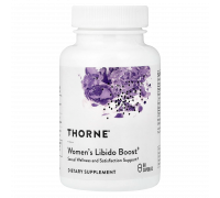 Добавка для поддержки сексуального здоровья, Women's Libido Boost, Thorne, 60 капсул