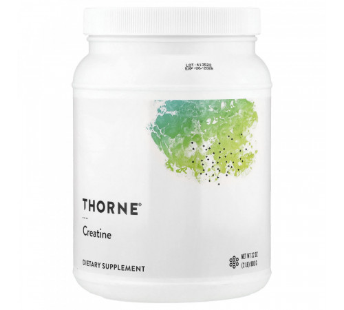 Креатин, Creatine, Thorne, 900 г