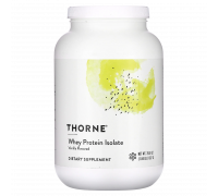 Изолят сывороточного протеина со вкусом ванили, Whey Protein Isolate, Thorne, 837 г