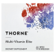 Мультивитамины для приема утром и вечером, Multi-Vitamin Elite, Thorne, 2 флакона по 90 капсул