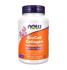 Гидролизованный коллаген тип 2, BioCell Collagen, Now Foods, 120 капсул