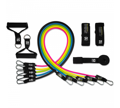 Эспандеры для фитнеса, Performance Resistance Bands, Sweet Sweat, 5 шт.