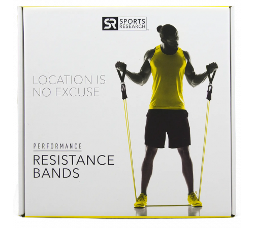 Эспандеры для фитнеса, Performance Resistance Bands, Sweet Sweat, 5 шт.