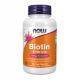 Биотин, Biotin, Now Foods, 120 капсул