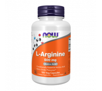 L-Аргинин, L-Arginine, Now Foods, 100 капсул
