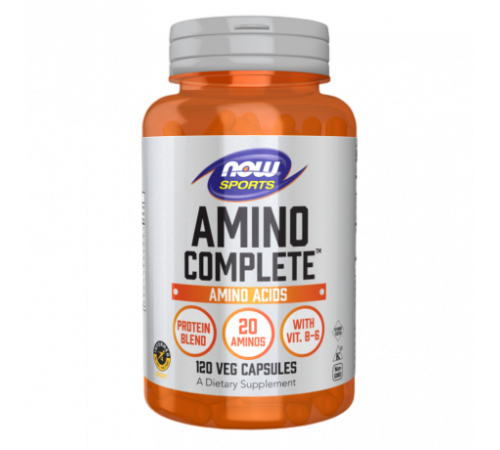 Аминокислотный комплекс, Amino Complete, Now Foods, 120 капсул