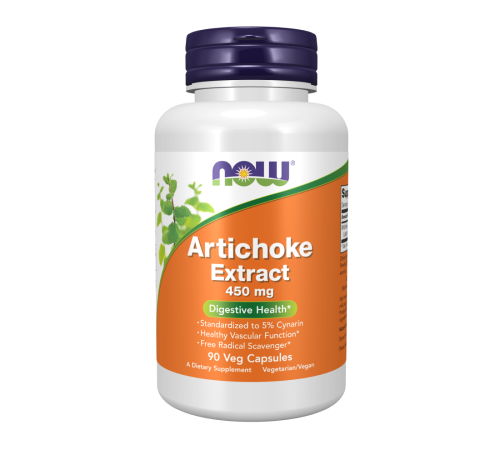 Экстракт артишока, Artichoke Extract, Now Foods, 90 капсул