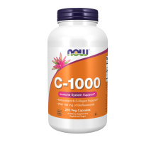 Витамин C 1000 мг, Vitamin C-1000 mg, Now Foods, 250 капсул