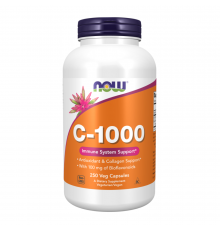 Витамин C 1000 мг, Vitamin C-1000 mg, Now Foods, 250 капсул