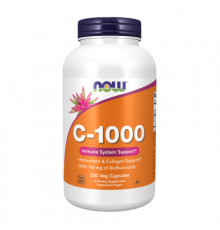 Витамин C, Vitamin C, Now Foods, 250 капсул