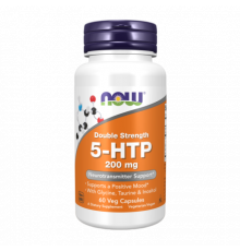 5-гидрокситриптофан, 5-HTP 200 mg, Now Foods, 60 капсул