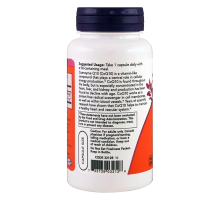 Коэнзим Q10 400 мг, CoQ10 400 mg, Now Foods, 60 капсул