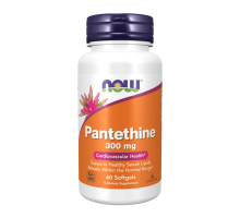 Пантетин 300 мг, Pantethine 300 mg, Now Foods, 60 капсул