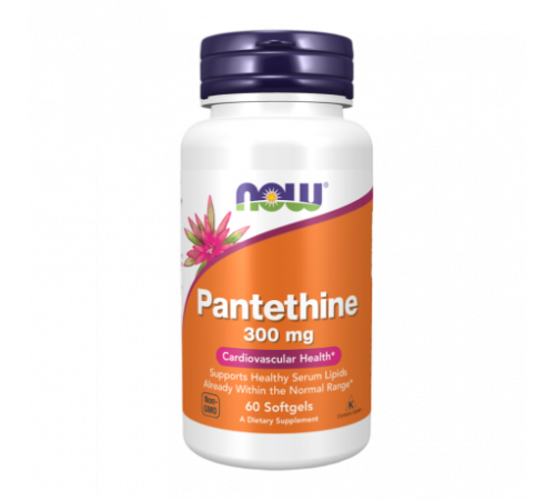 Пантетин, Pantethine, Now Foods, 60 капсул