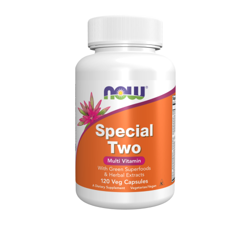 Мультивитаминный комплекс, Special Two, Now Foods, 120 капсул