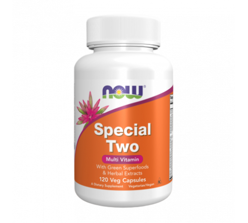 Мультивитаминный комплекс, Special Two, Now Foods, 120 капсул