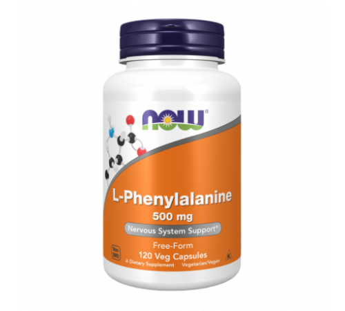 L-фенилаланин, L-Phenylalanine, Now Foods, 120 капсул