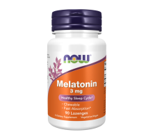 Мелатонин и витамин B6, Melatonin 3 mg, Now Foods, 90 капсул