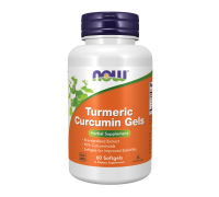 Куркумин, Turmeric Curcumin, Now Foods, 60 капсул