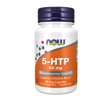 5-Гидрокситриптофан 50 мг, 5-HTP 50 mg, Now Foods, 30 капсул