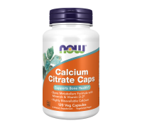 Цитрат кальция, Calcium Citrate, Now Foods, 120 капсул