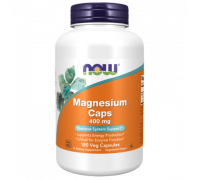 Магний, Magnesium caps, Now Foods, 180 капсул