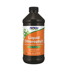Жидкий хлорофилл, Liquid Chlorophyll, Now Foods, 473 мл