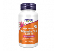 Витамин Д3, Vitamin D3, Now Foods, 360 капсул