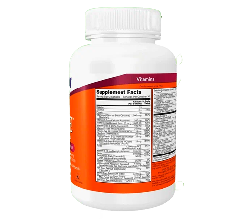 Мультивитамины для женщин Ева, EVE Women's Multi, Now Foods, 90 капсул