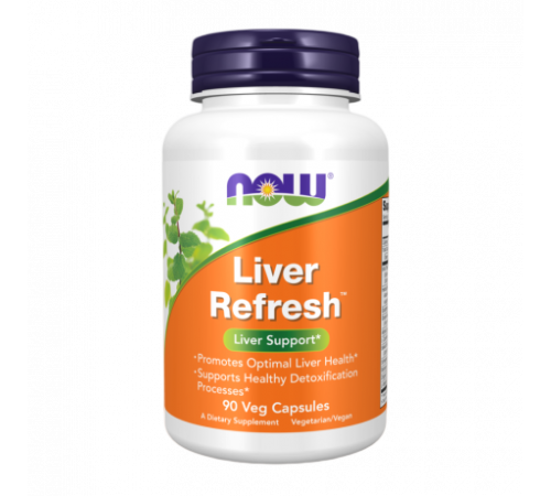 Добавка для очищения печени, Liver Refresh, Now Foods, 90 капсул