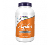 L-лизин, Double Strength L-Lysine, Now Foods, 250 таблеток